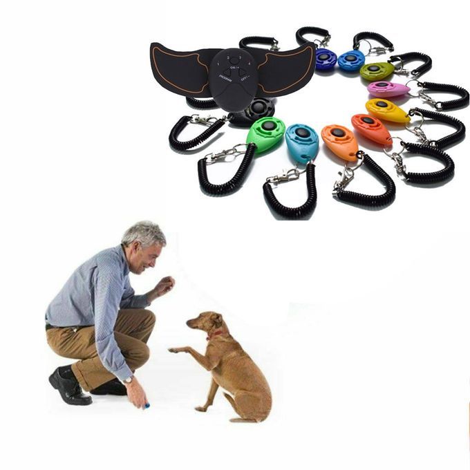 New Dog Products Click Clicker Agility Obedience  Wrist Smart Blue