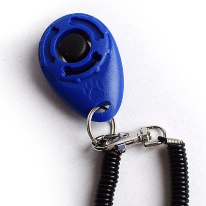 New Dog Products Click Clicker Agility Obedience  Wrist Smart Blue