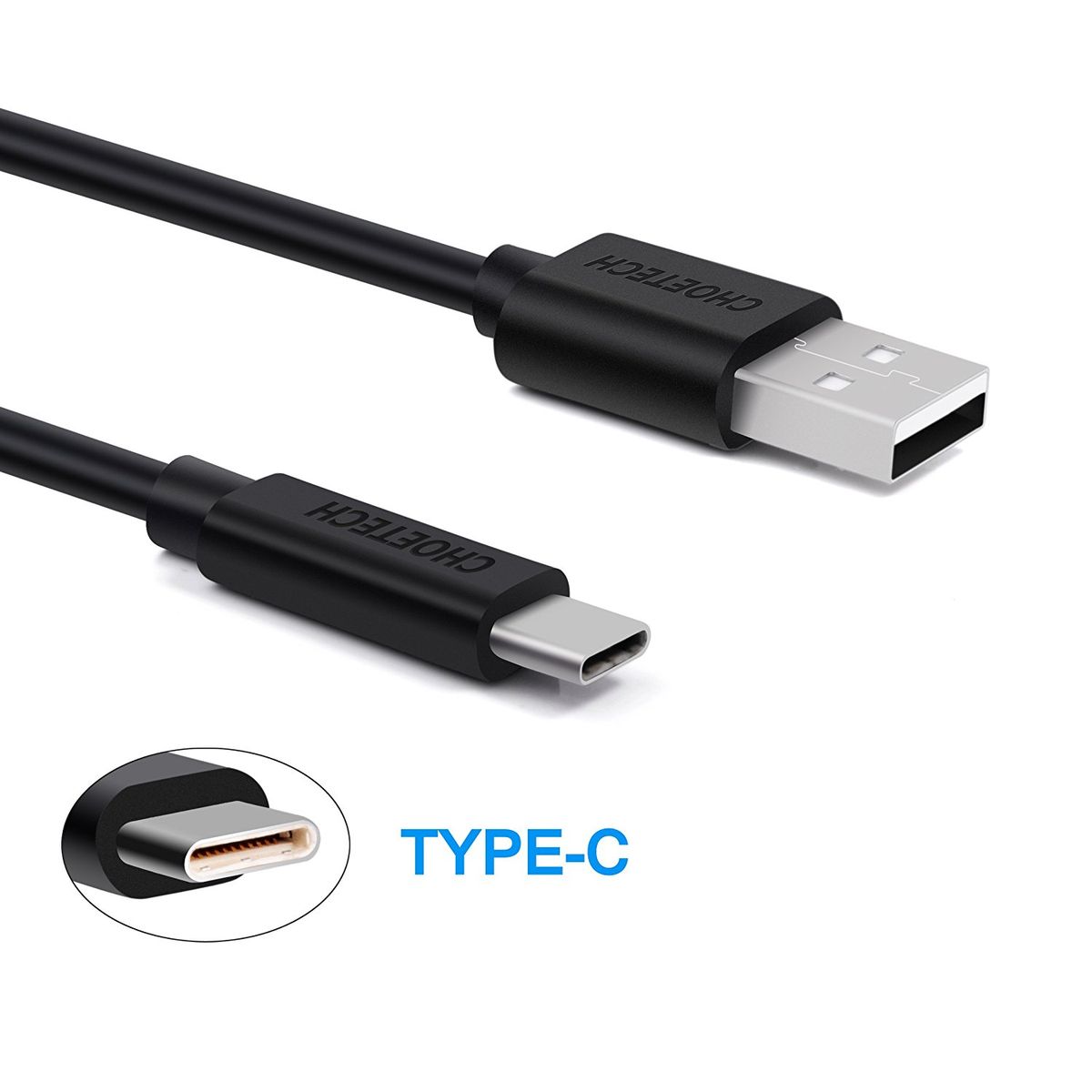 2m Usb-A To Type-c PVC Cable- AC0003
