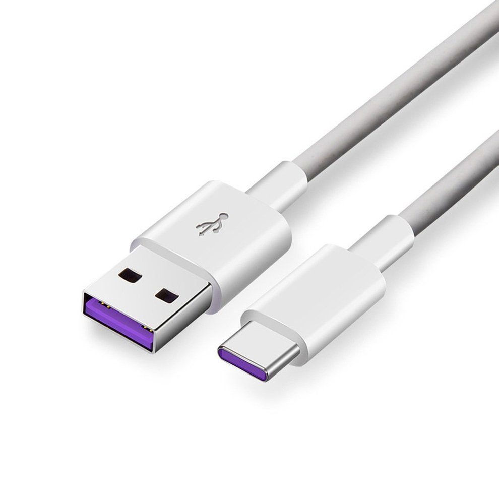 Type-  Data  Able For Huawei  R Fast  Harge 5A Data  Able Type-   Harging-White-1m