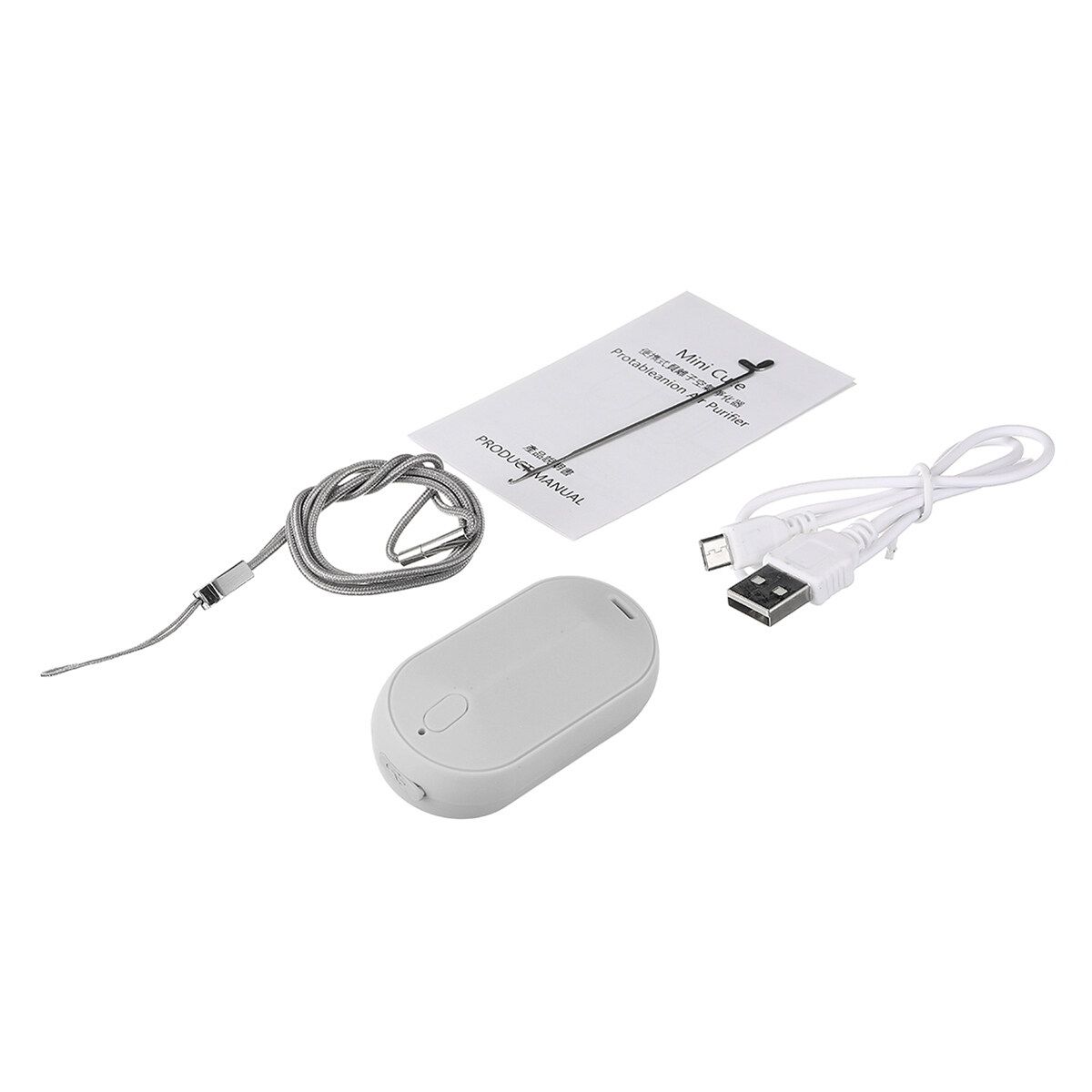 Personal Wearable Air Purifier Necklace Mini Portable Air Fr
