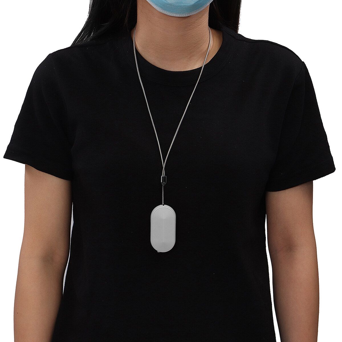 Personal Wearable Air Purifier Necklace Mini Portable Air Fr