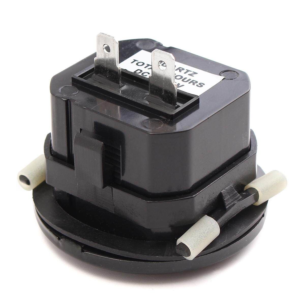 10~80V Quartz Hour Meter Counter For Car Truck Tractor Motor