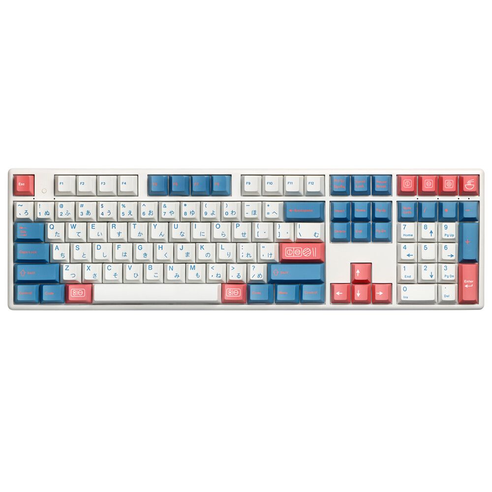 MechZone 112 Keys Bento Theme Keycap Set OEM Profile PBT Sublimation Keycaps For 61/64/87/104/108 Keys Mechanical Keyboards