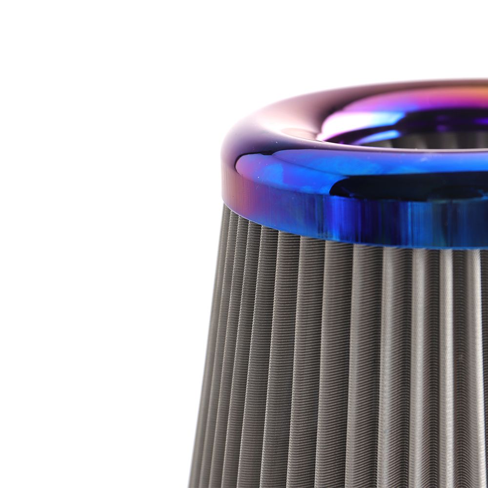 Burnt Blue 3" 76mm Power Intake High Flow Cold Air Intake