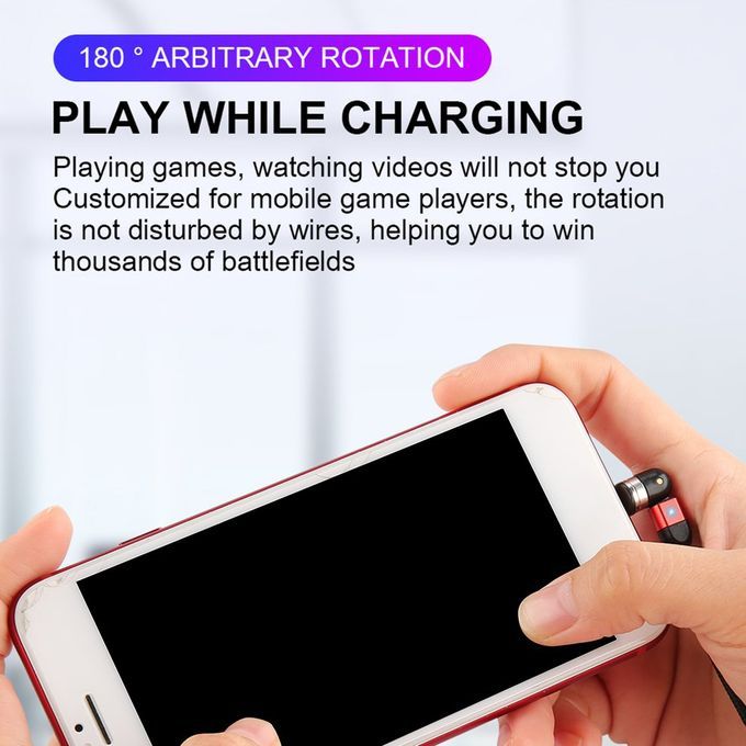 Double 360-degree Magneti   Able Magneti  Su Tion USB  Harging  Able 3-head Flash  Harging Data  Able For Android Type- -purple-2M Cable + For IPhone Head