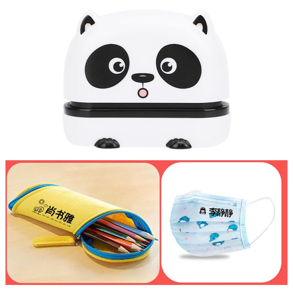 School Stamp Clothing Marker  Garment For Kids Children Labels White