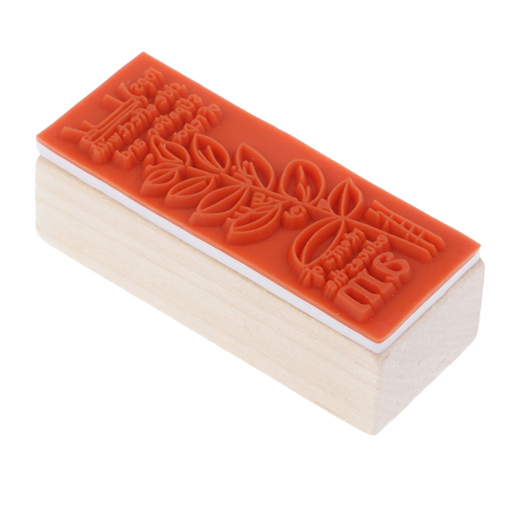 Retro  Stamp Sets Rubber Wooden Stamps DIY Photo Album