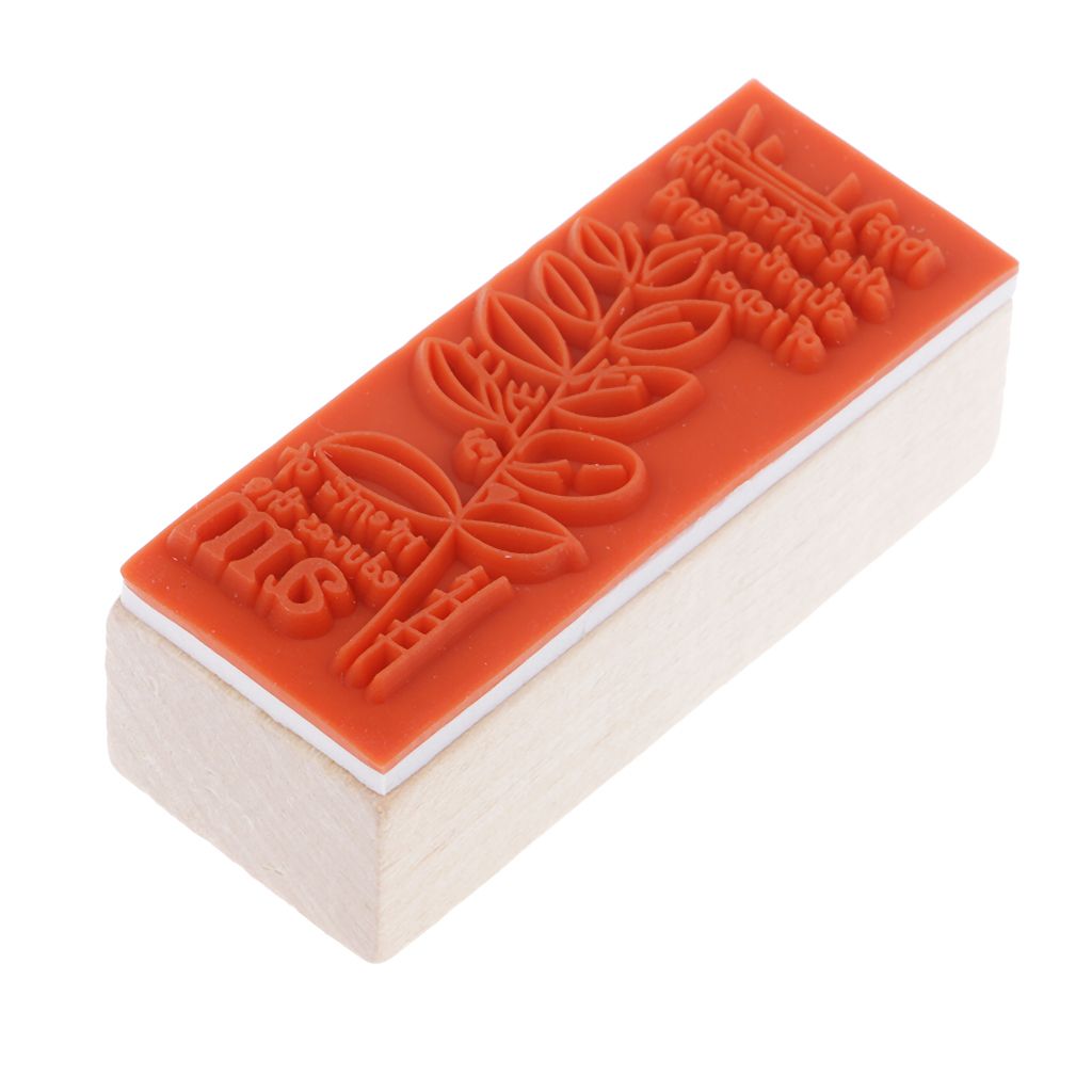 Retro  Stamp Sets Rubber Wooden Stamps DIY Photo Album