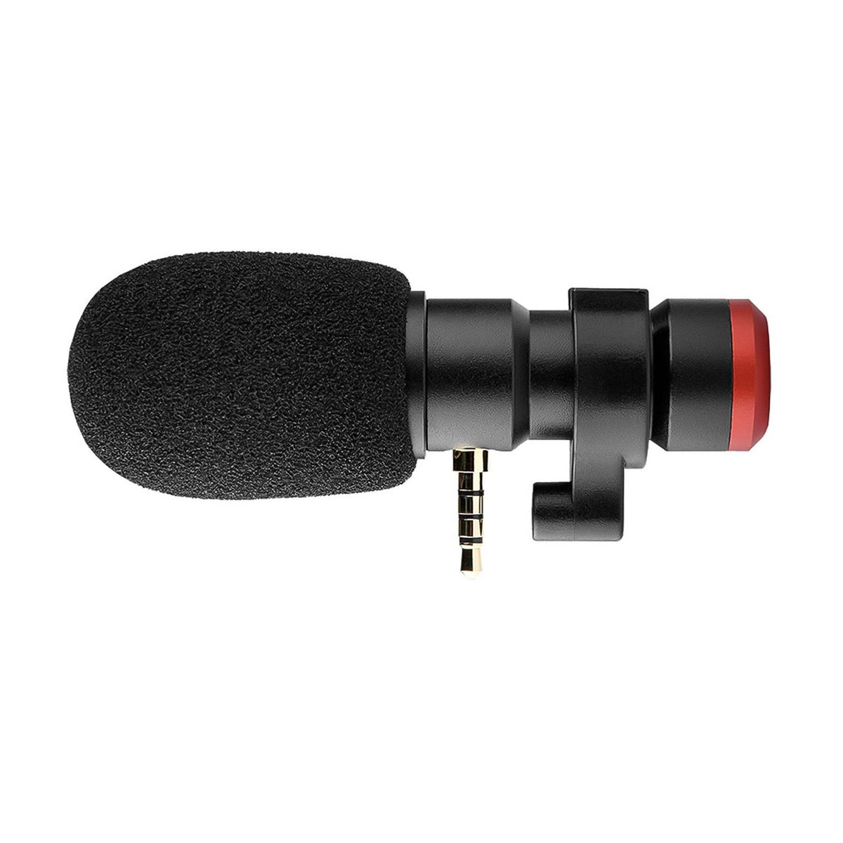 Andoer MIC06 Mini Plug-in Smartphone Microphone Mic 3.5mm TRRS Plug for Smartphone Video Recording Live   Broadcast Online Singing Chatting