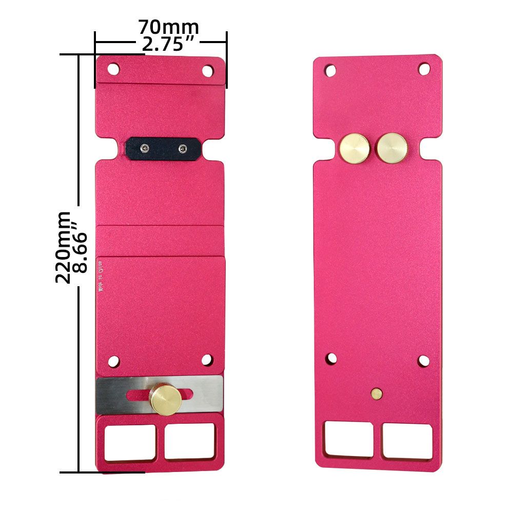 220MM Right Angle Circle  Guide Rail Positioning Plate 90