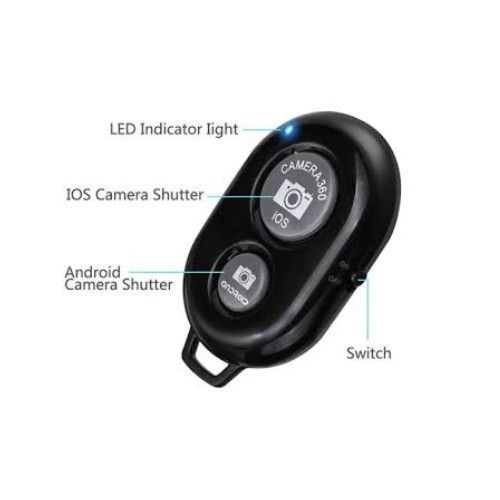 Bluethoot Shutter Remote Control - Black.