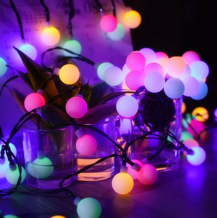 Christmas Ball Lamp String