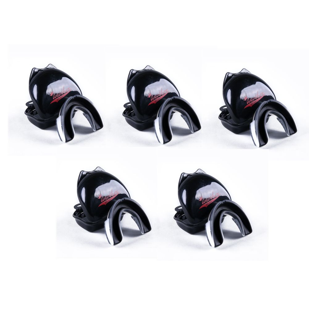High Quality No Odor Sport Mouth Guard Teeth S Teeth Boxing CFR Case  Gum Grinding MouthGuard MouthPiece