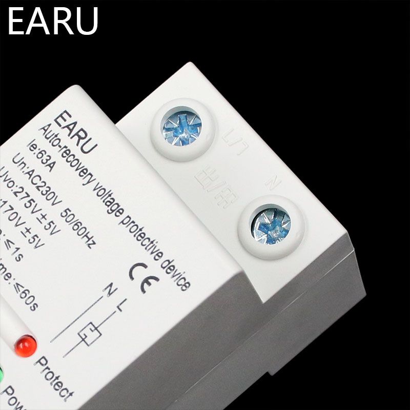 63A 220V Din Rail Self Recovery Restore Automatic Reconnect