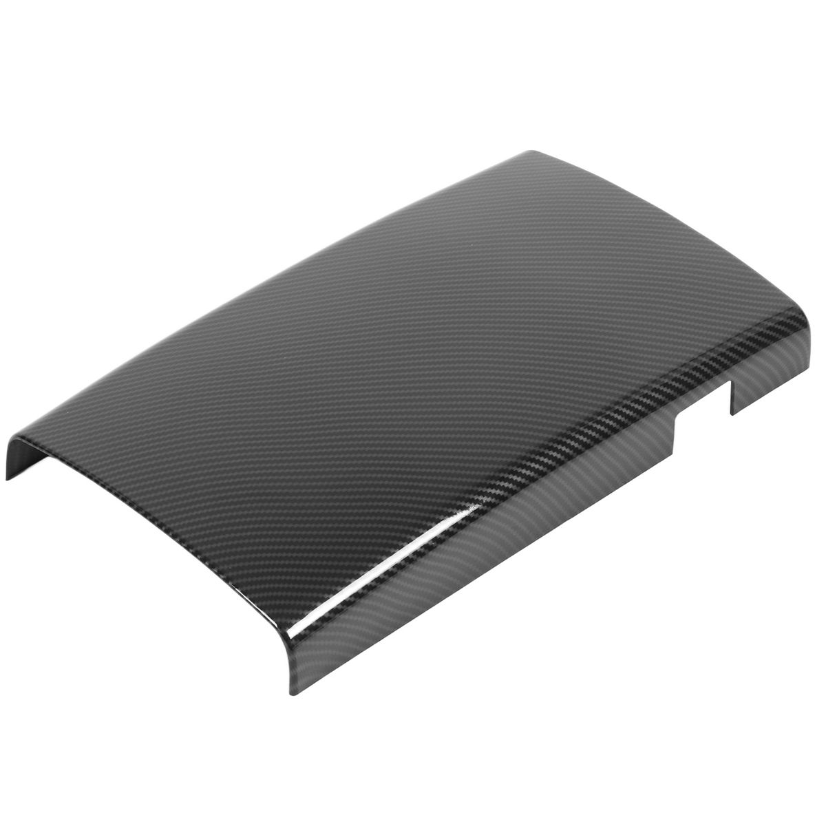 Carbon Fibre Style Console Armrest Box Cover Car Interior
