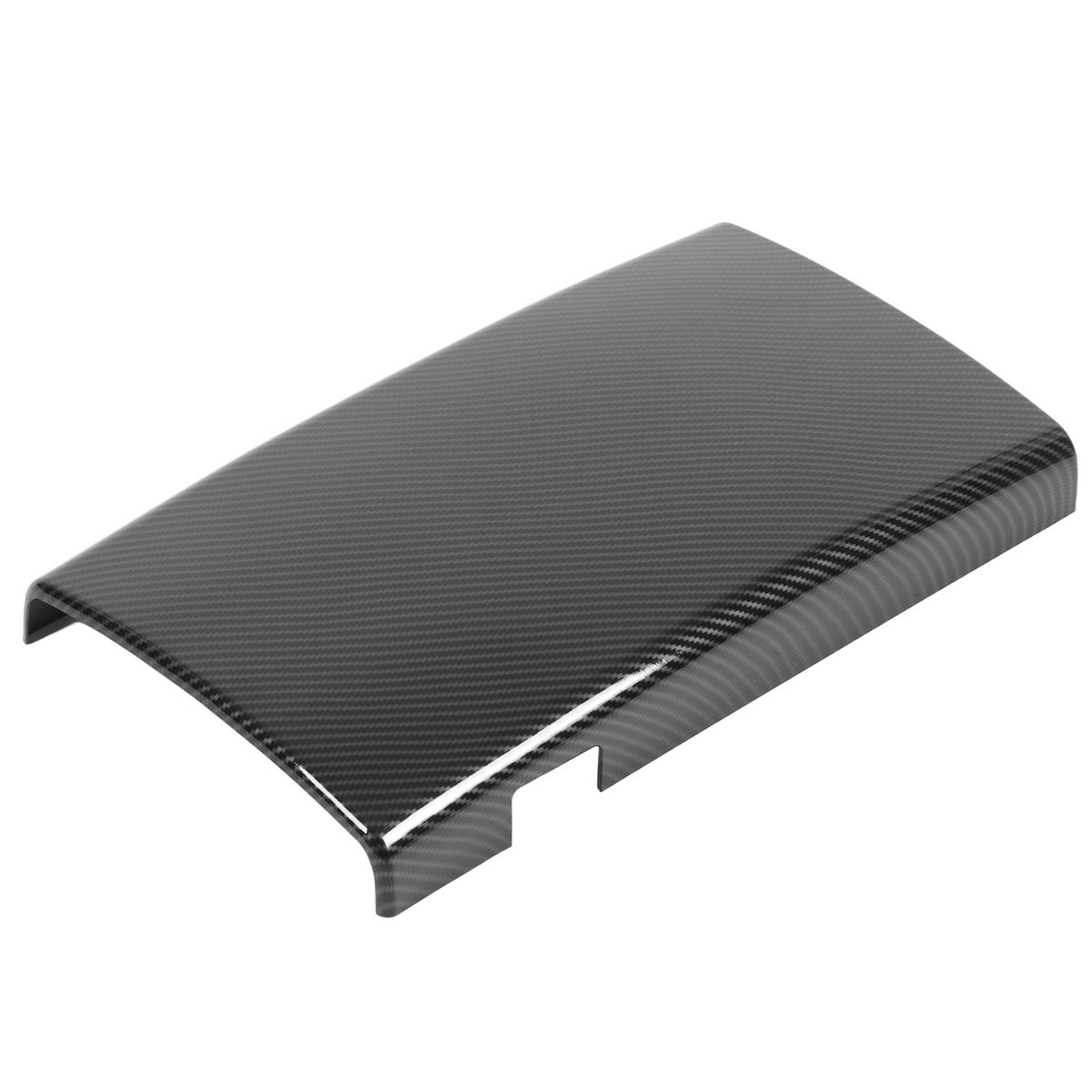 Carbon Fibre Style Console Armrest Box Cover Car Interior