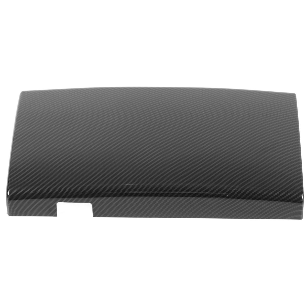 Carbon Fibre Style Console Armrest Box Cover Car Interior
