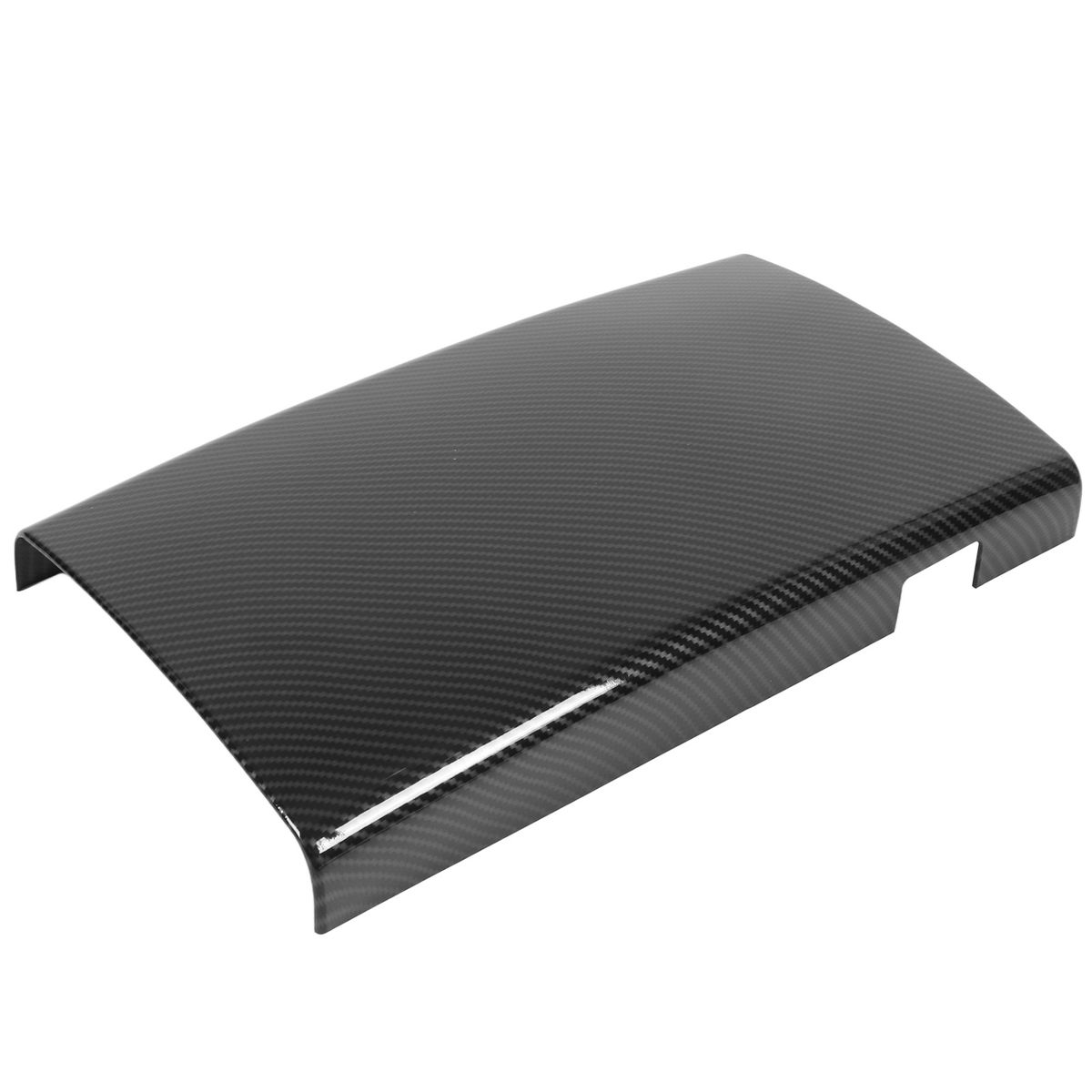 Carbon Fibre Style Console Armrest Box Cover Car Interior