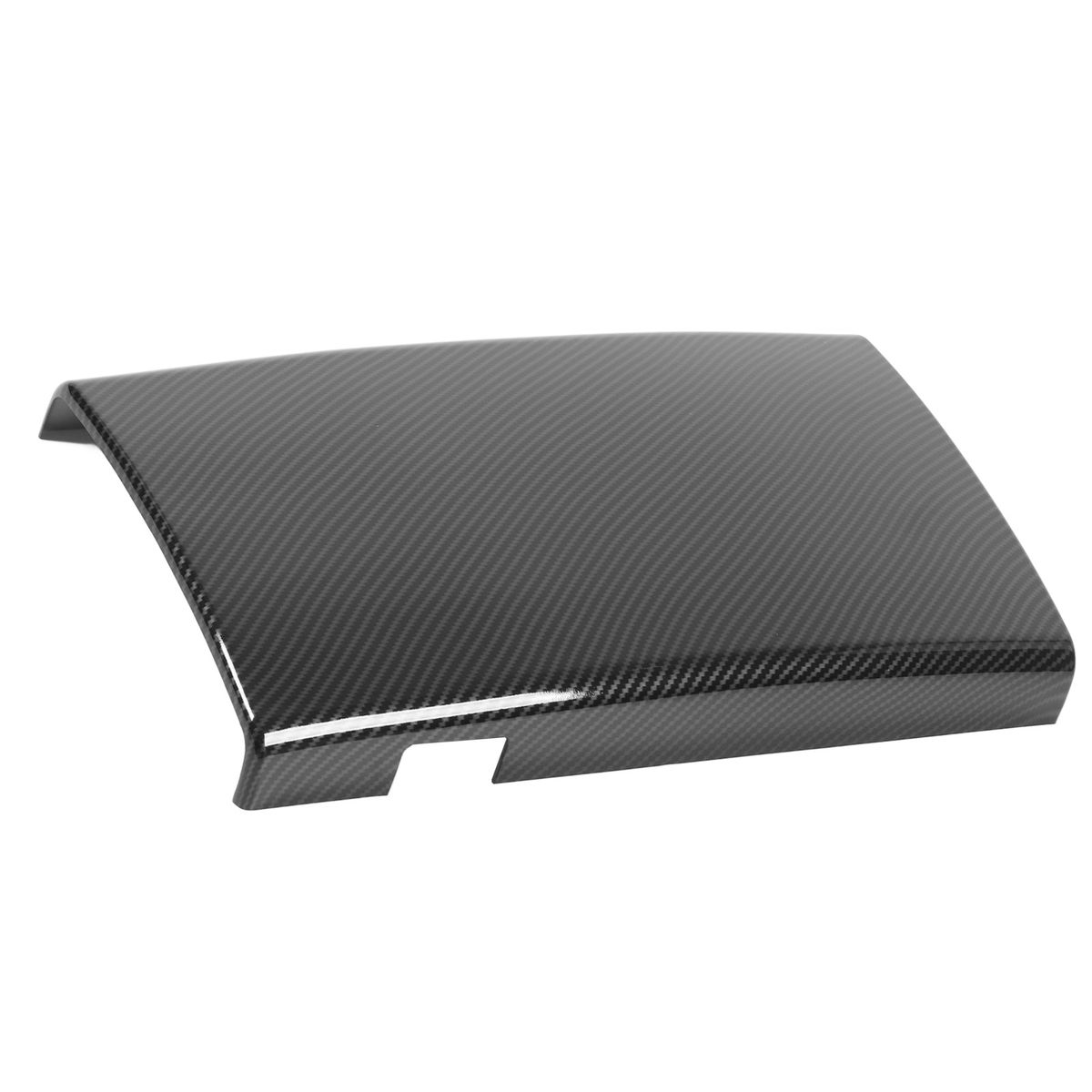 Carbon Fibre Style Console Armrest Box Cover Car Interior
