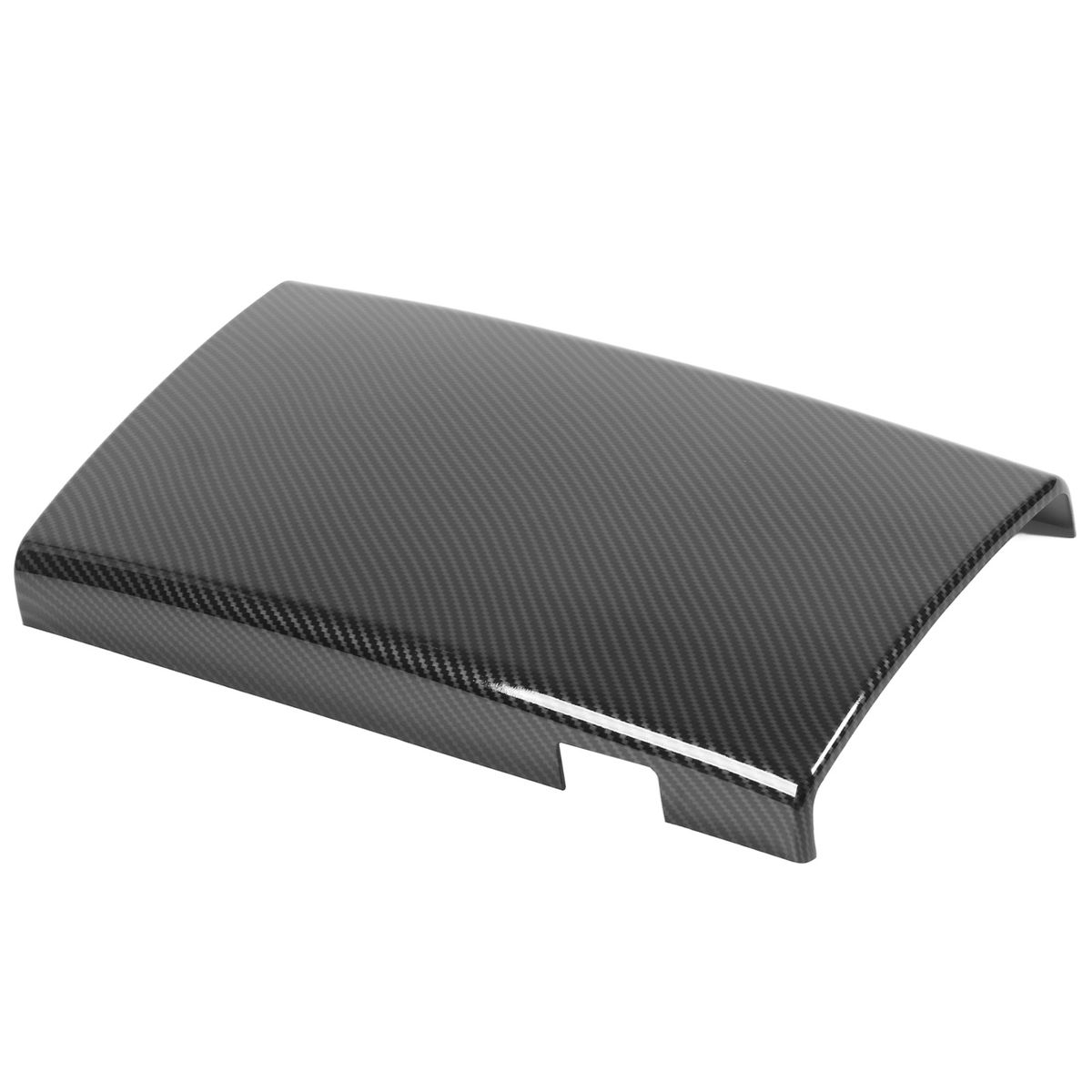 Carbon Fibre Style Console Armrest Box Cover Car Interior