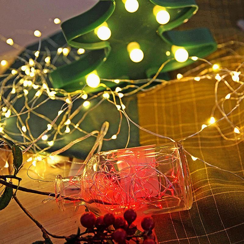 1m 2m 3m 5m 10m LED Copper Wire Starry String-Multicolor