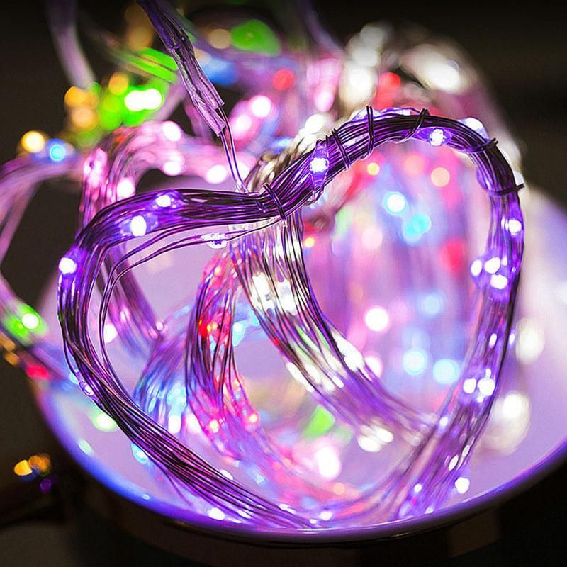 1m 2m 3m 5m 10m LED Copper Wire Starry String-Multicolor