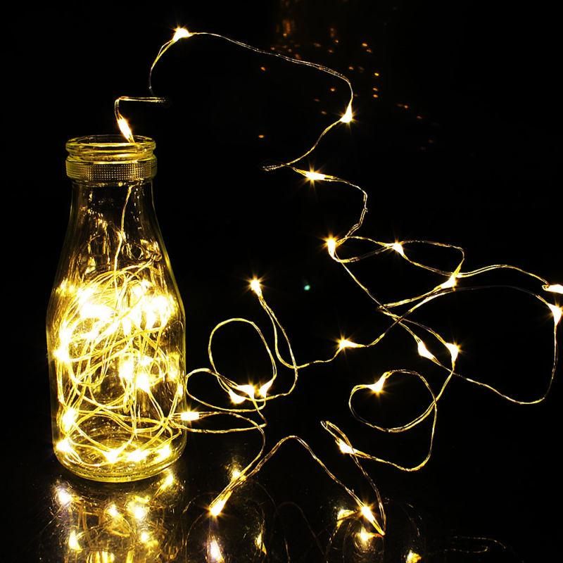 1m 2m 3m 5m 10m LED Copper Wire Starry String-Multicolor