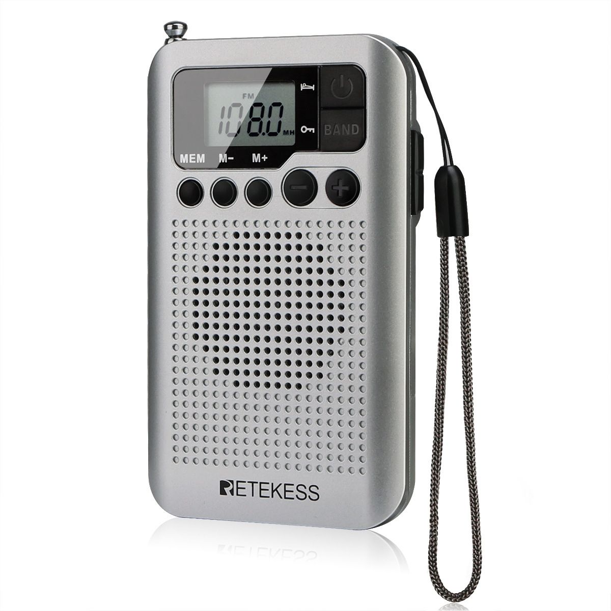 RETE.KESS TR106 Portable Radio [FM/AM] Sleep Timer