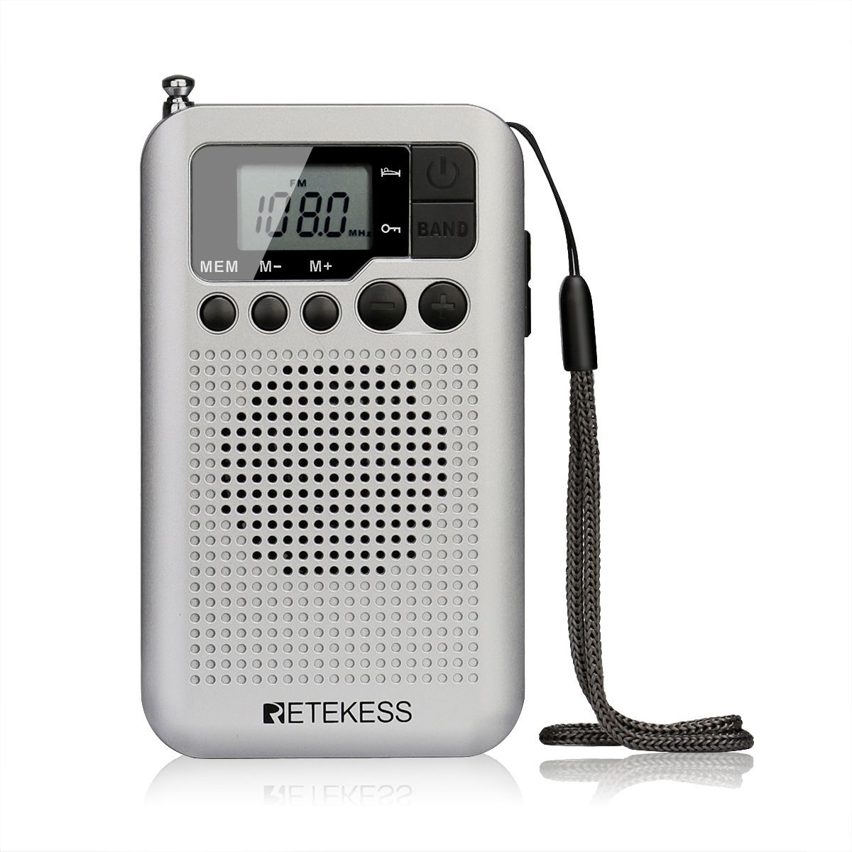 RETE.KESS TR106 Portable Radio [FM/AM] Sleep Timer