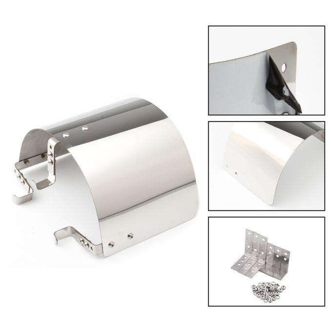 Universal Car Cold Air Intake Cone Sport Air Filter-Silver