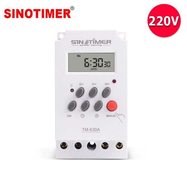 12v Dc Input 7 Days Programmable 24hrs Mini Timer Switch