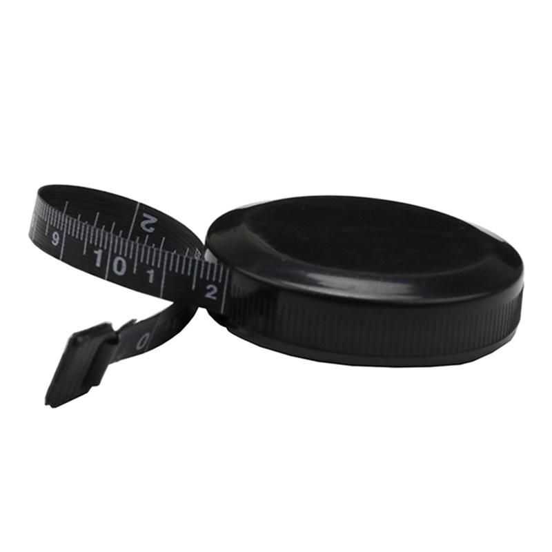 Tape Measure for Body Measuring Tape for Body Cloth Measuring Tape for Sewing Tailor Fabric Measurements Tape Retractable Dual Sided Black