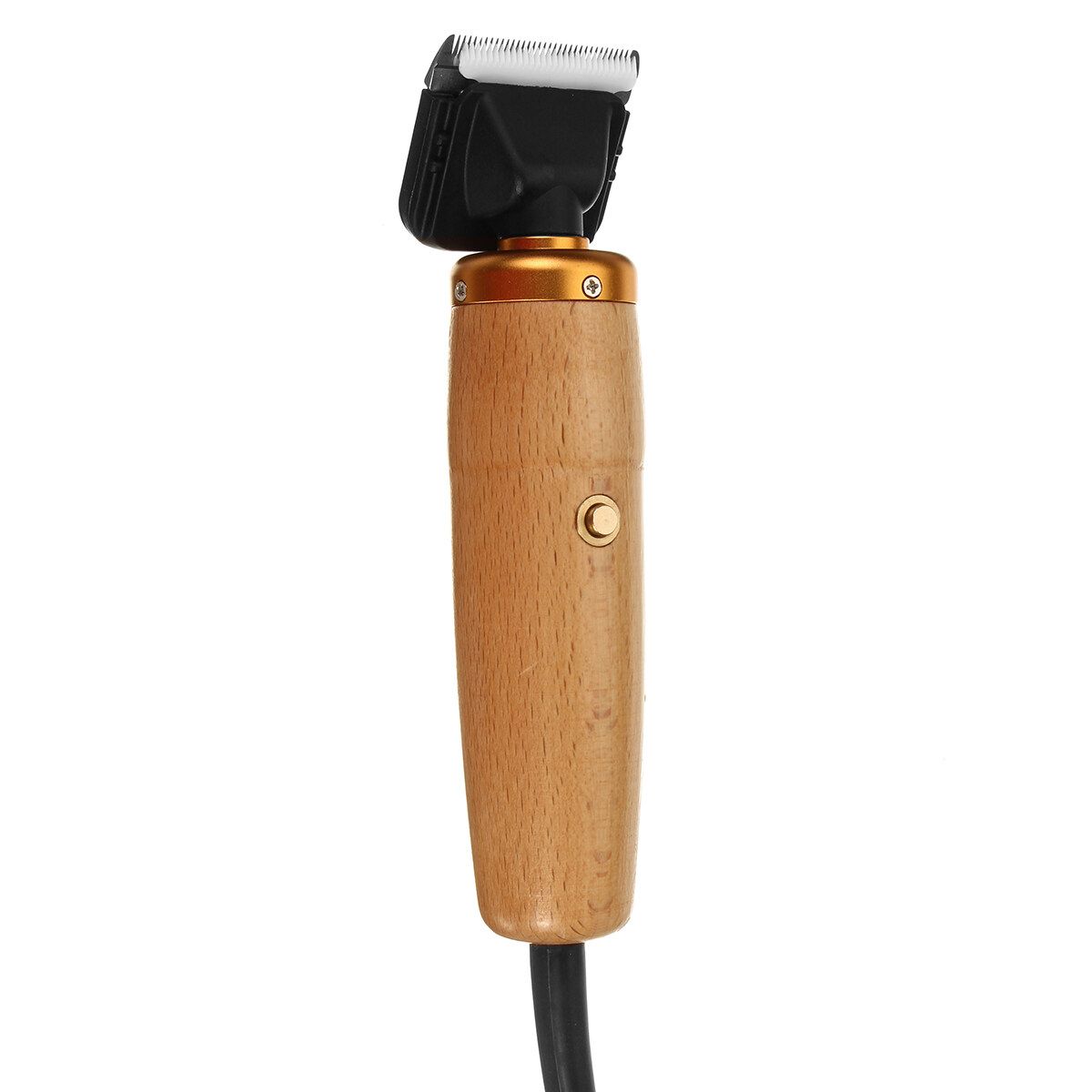 200W Electric Horse Sheep Animal Hair Trimmer Pet Clipper Hair Machine Wood EU Plug110V