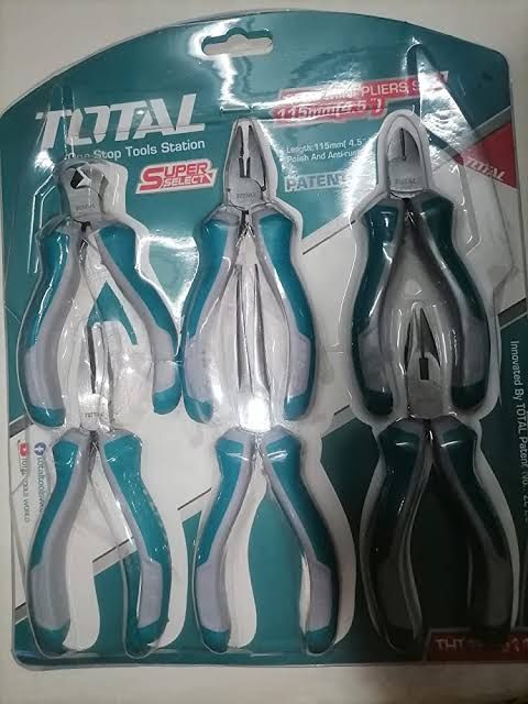 6pic Mini Pliers Set Total