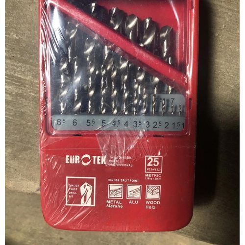 Multipurpose HSS Drill Bit Set 1-13mm