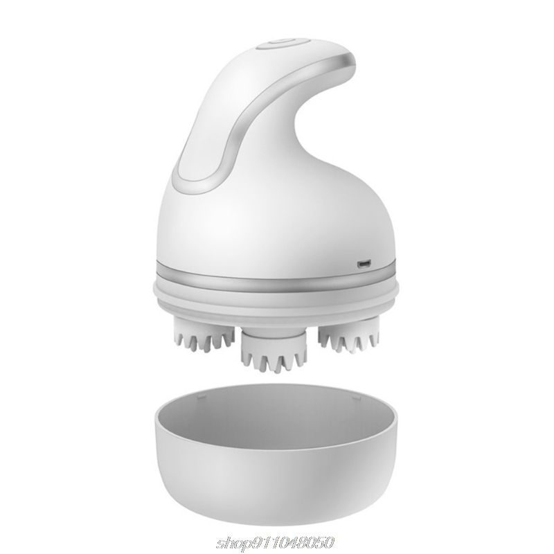 3 Modes Handheld Rechargeable Massager Electric Scalp Muscle Head Scratcher Massager For Dogs Pet Supplies Gifts-W