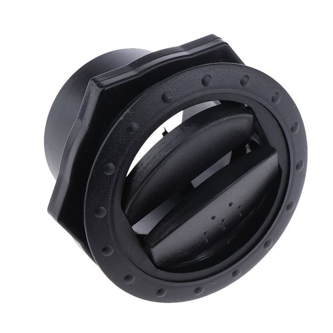 2Pcs RV Marine Yacht Round Air Vent Outlet Grill Ventilation 70x45mm