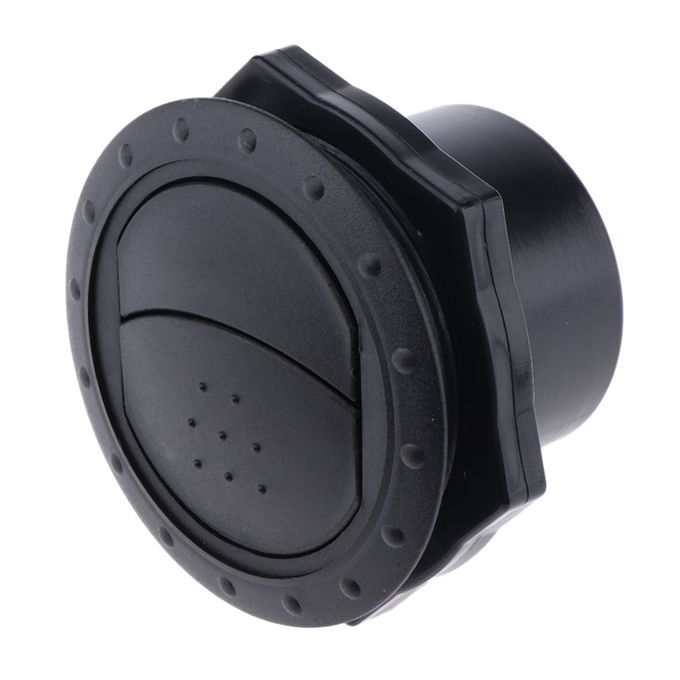 2Pcs RV Marine Yacht Round Air Vent Outlet Grill Ventilation 70x45mm