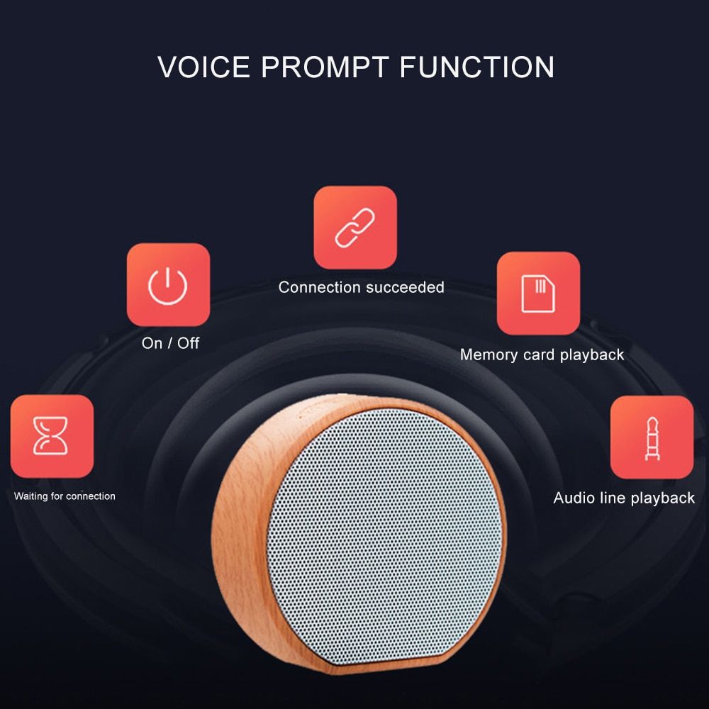 Big Battery Wooden Wireless Bluetooth Speaker For Huawei P20 P10 Mp3 Player Heavy Bass Speaker For Iphone X AUX Subwoofer Radio GDMALL
