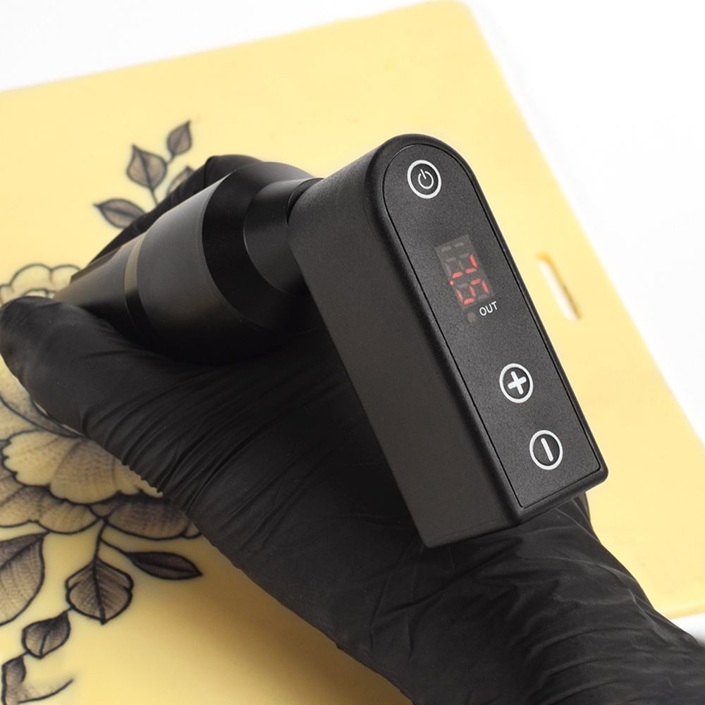 DC Mini Tattoo Power Supply Tattoo Battery With Power Cable