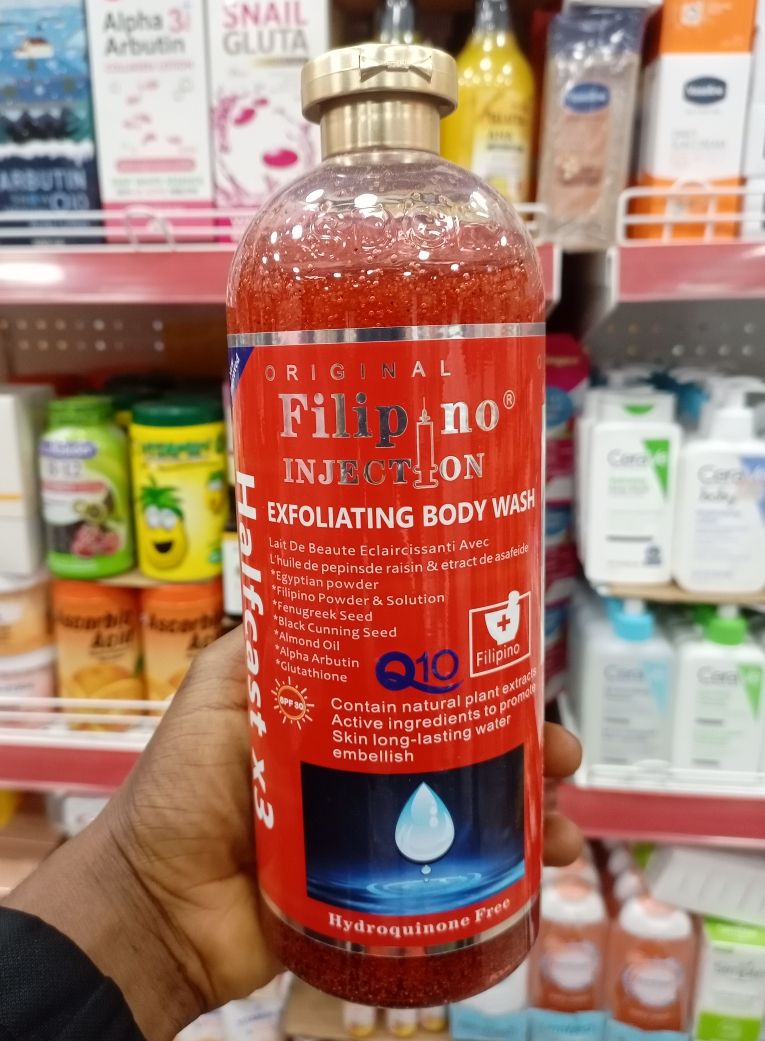 Injection Q10 Exfoliating Body Wash