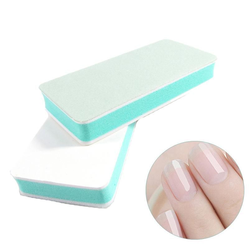 20Pcs 2 Ways Nail Art File Buffer Polishing Block Shine Manicure Tips Tools