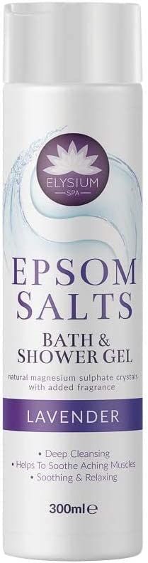 Epom Salt Bath & Shower Gel (Lavander) 300ml