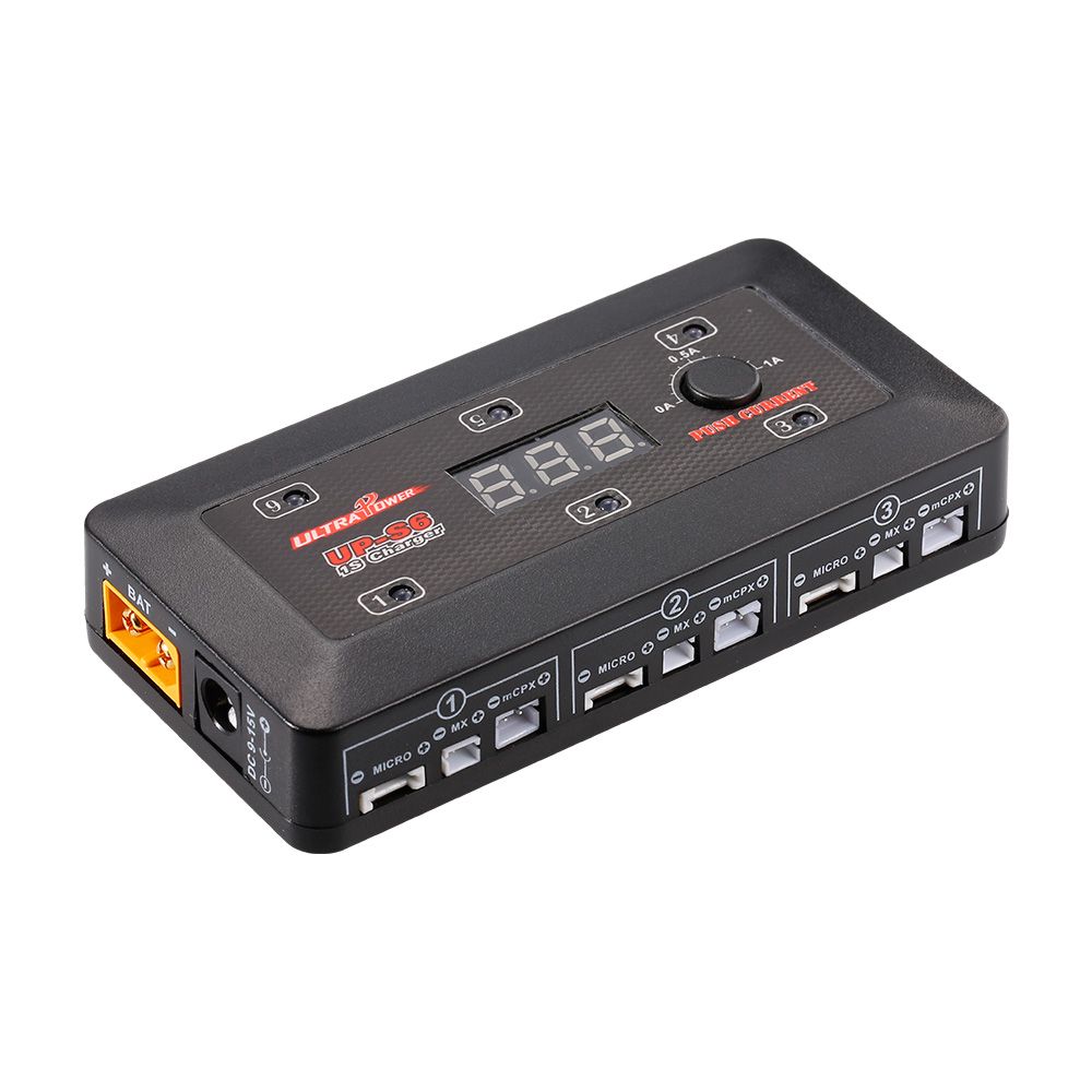 Ultra Power UP-S6 3.7V 1S Lipo LiHv Battery Charger With