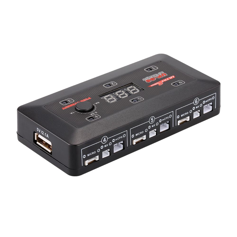 Ultra Power UP-S6 3.7V 1S Lipo LiHv Battery Charger With