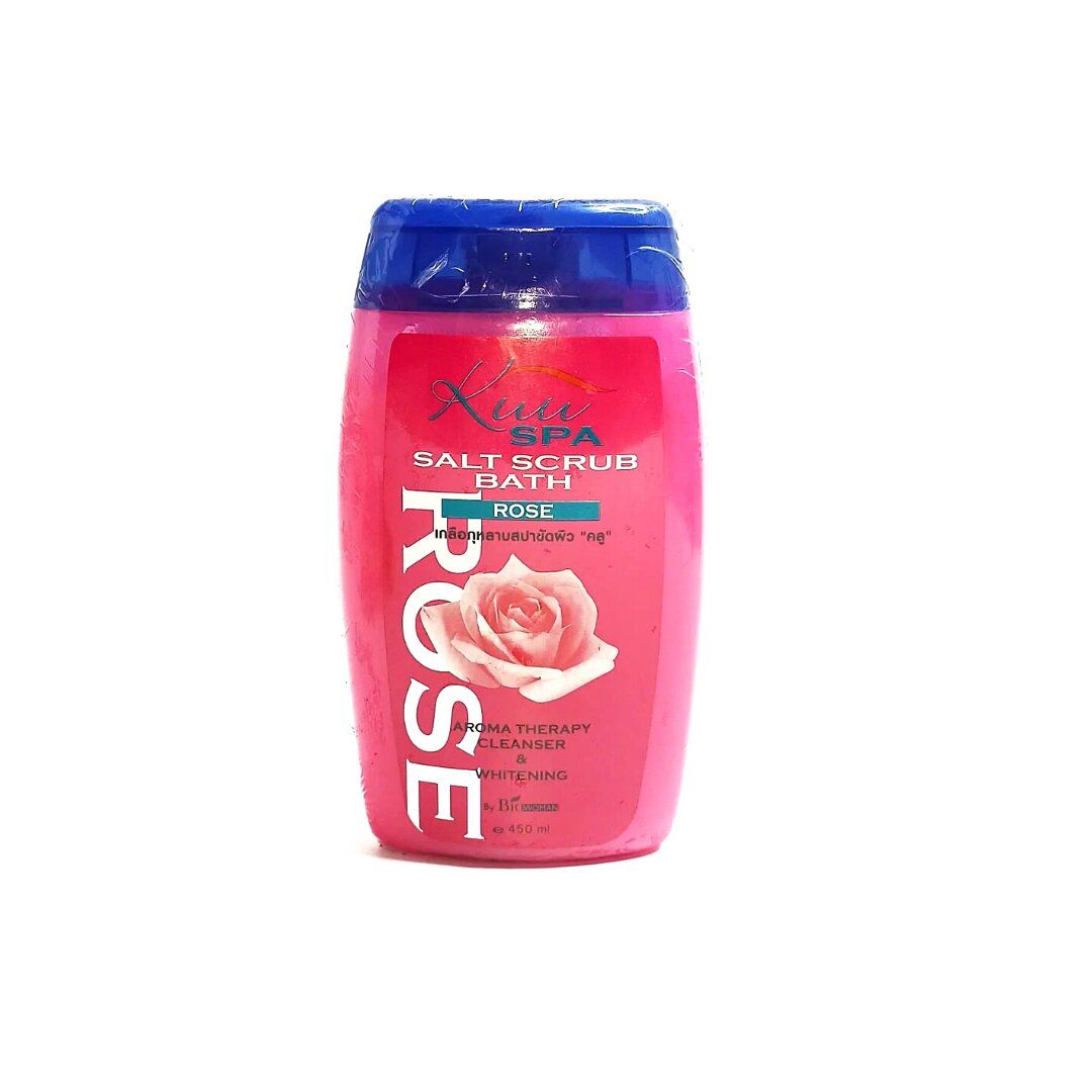 Salt Scrub Bath - Rose
