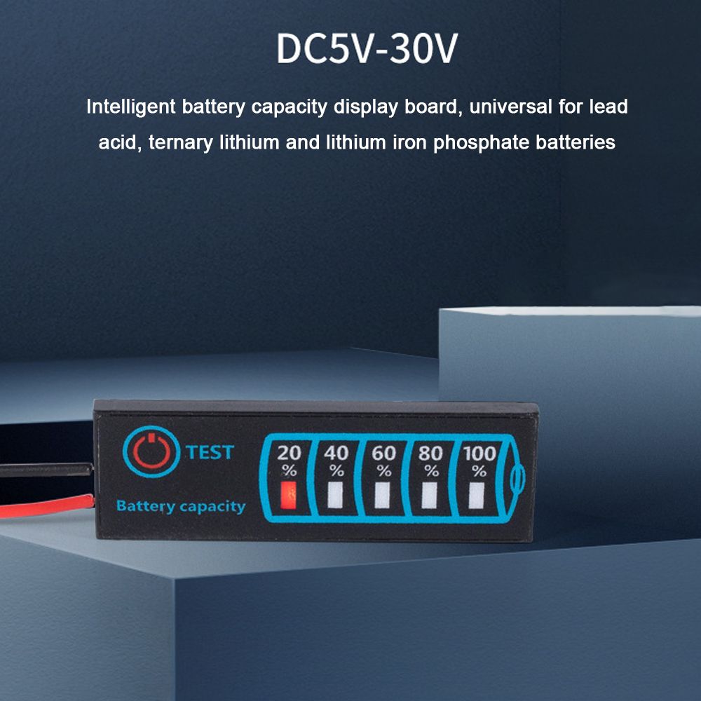 LED Power Display Board DC5-30V 12V24V Intelligent Power