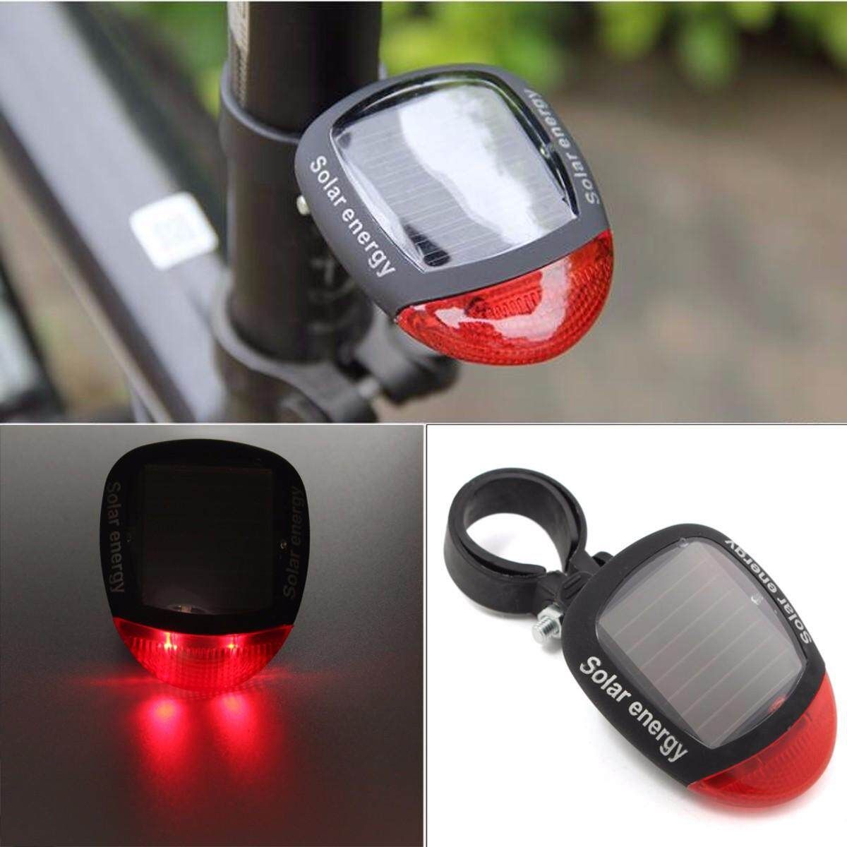 Bicycle Solar Tail Light Night Ride Warning Blowing Light Mountain Bicycle