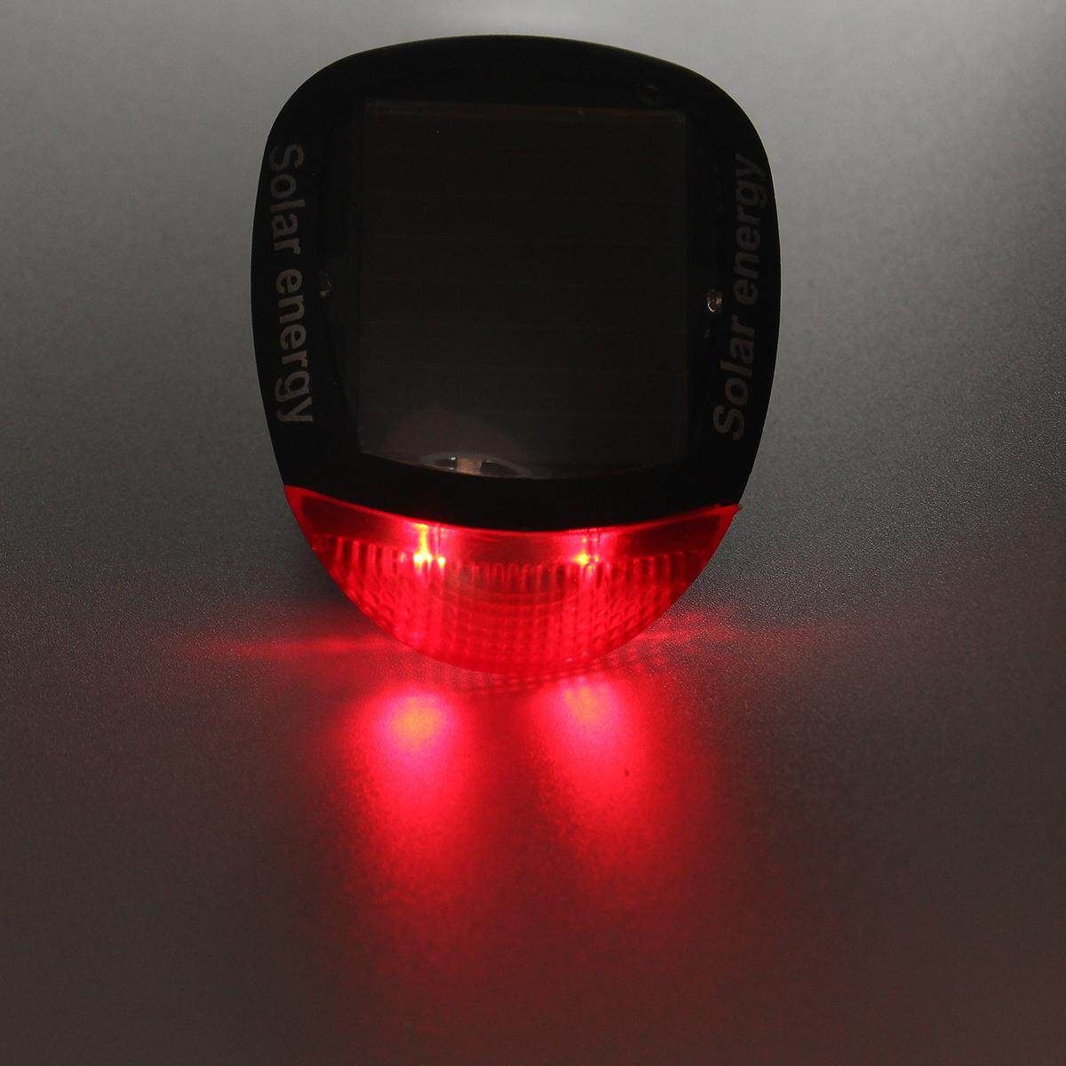 Bicycle Solar Tail Light Night Ride Warning Blowing Light Mountain Bicycle